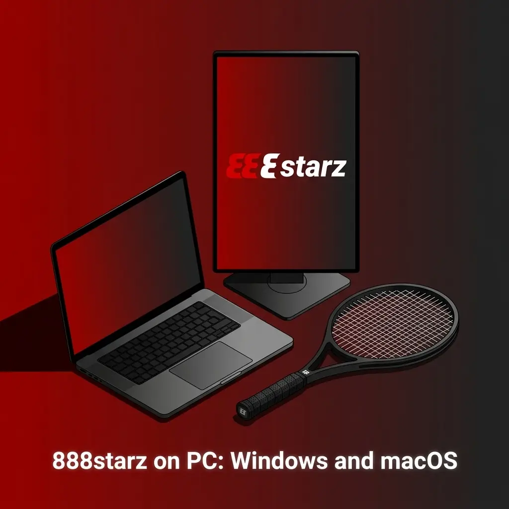 888starz desktop platform accessible on Windows and macOS via browser with no download required, showing full betting features