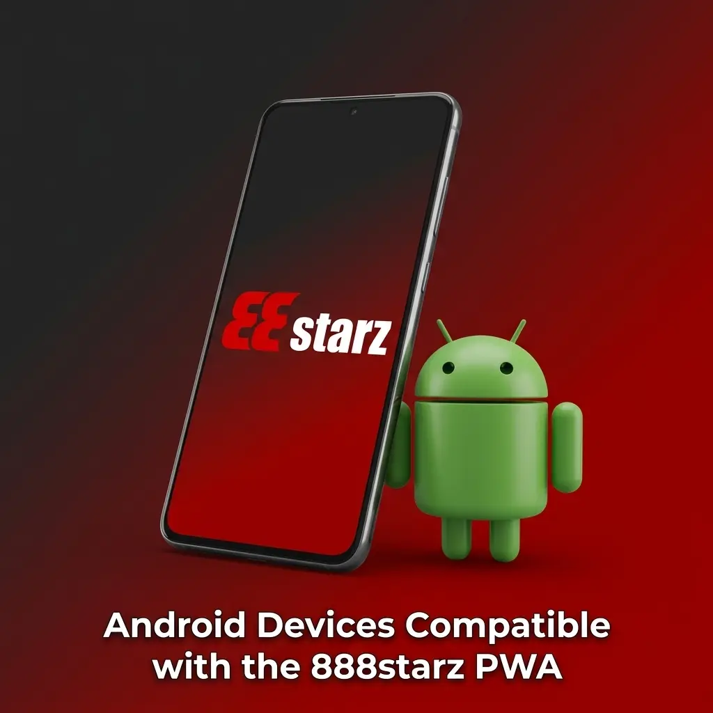 Android smartphones compatible with 888starz PWA including Samsung, Xiaomi, OnePlus, Oppo, Realme, Vivo, and Google Pixel models