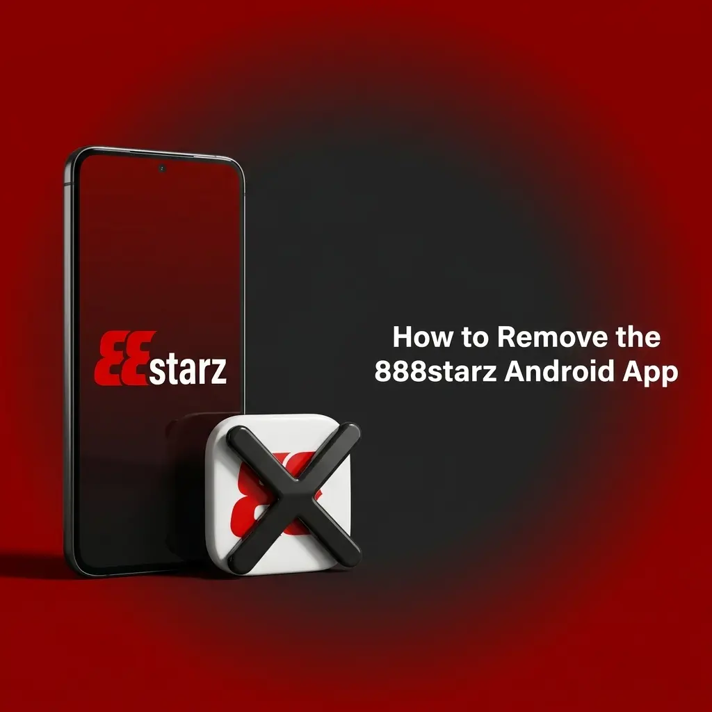 Step-by-step guide to uninstalling the 888starz Android app from device settings or home screen