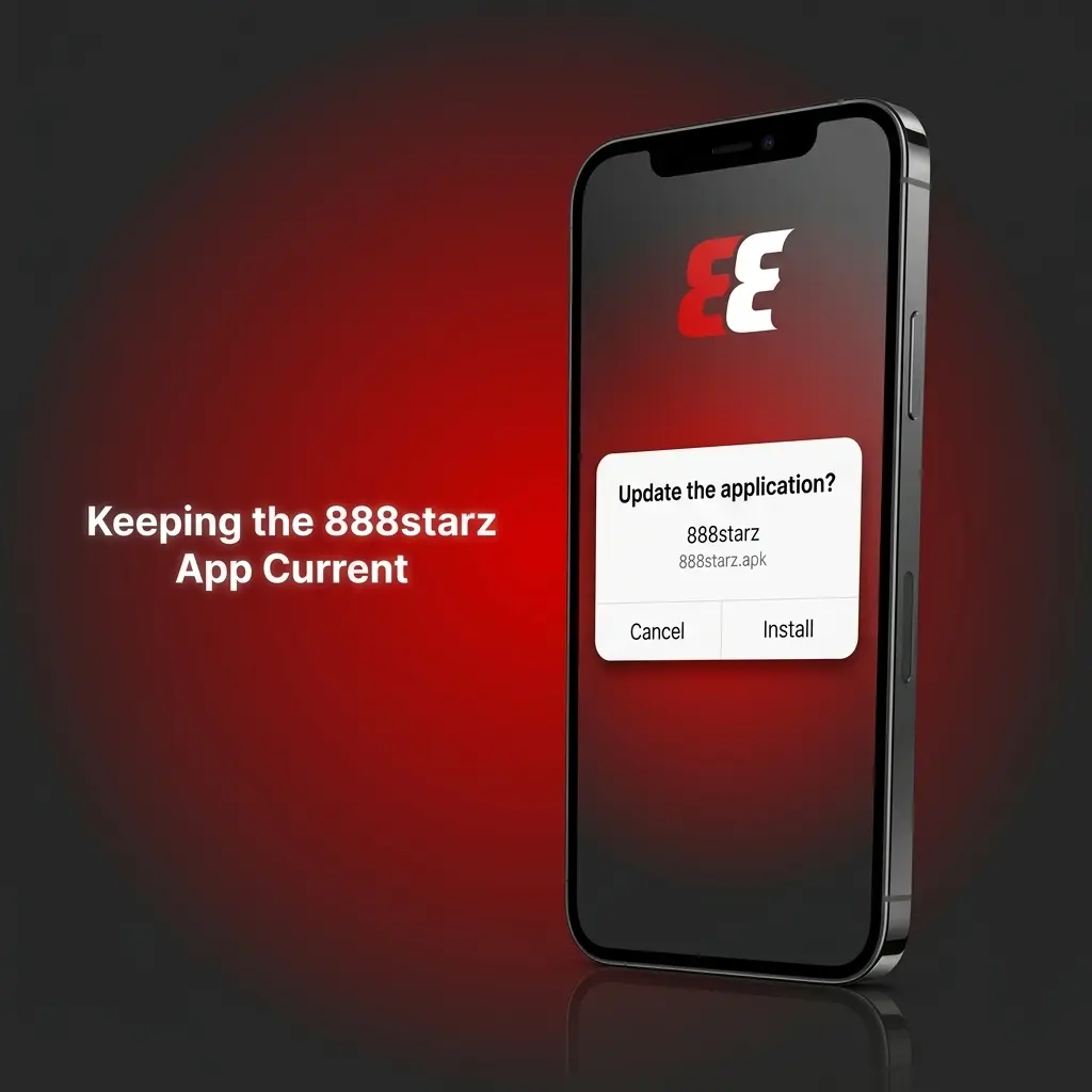 888starz app update screen showing latest version with performance patches, security fixes, and new features for live betting