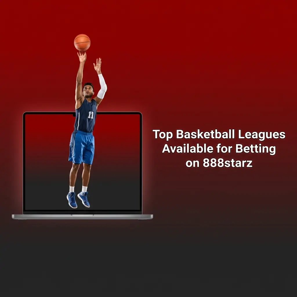 Top basketball leagues for betting on 888starz including NBA, EuroLeague, NBL, NCAA, and FIBA competitions