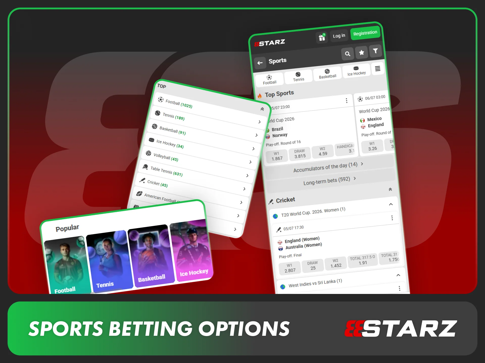 Place profitable wagers on sports using the 888starz mobile application.