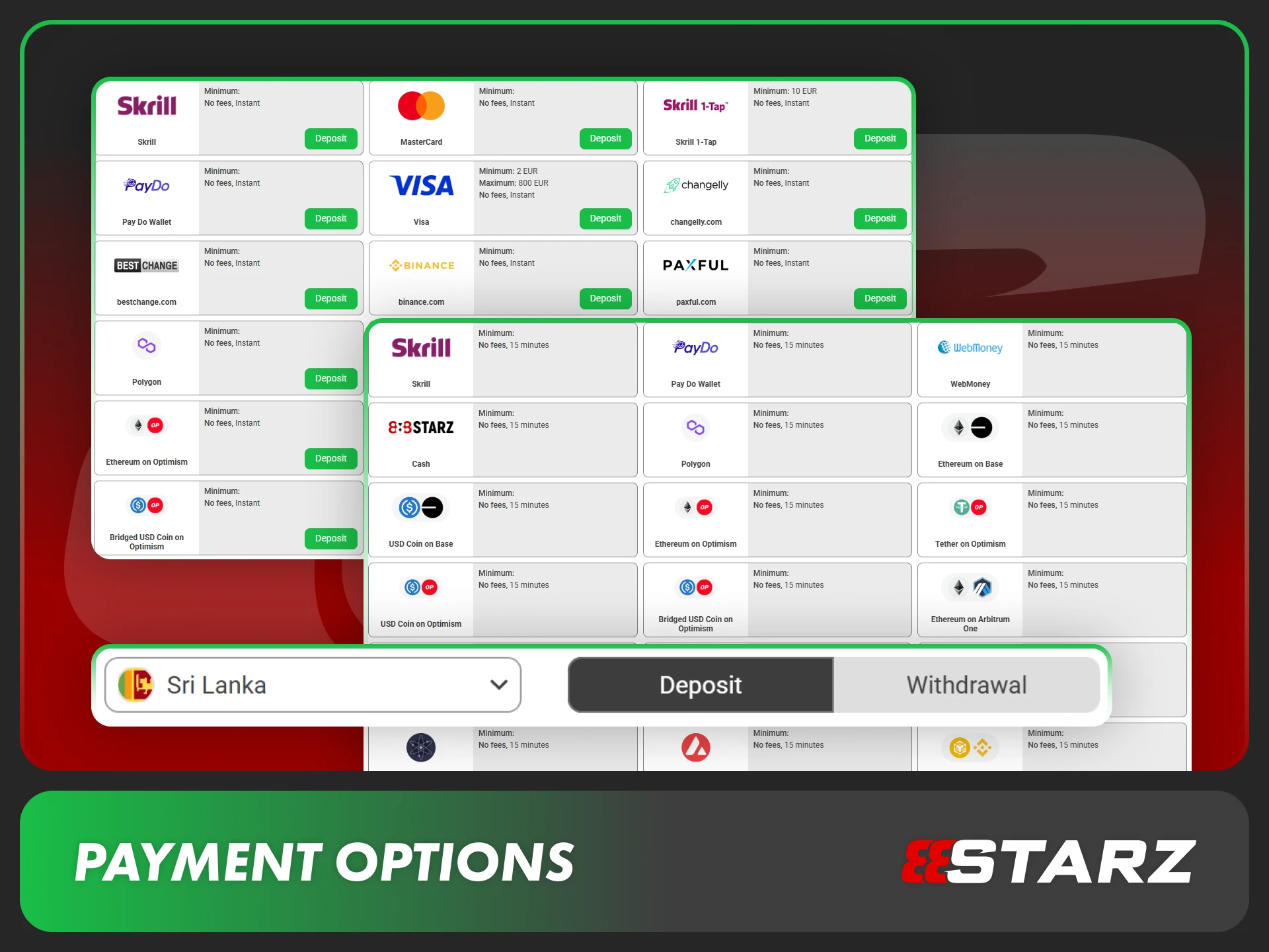Select the best payment options for safe 888starz transactions.